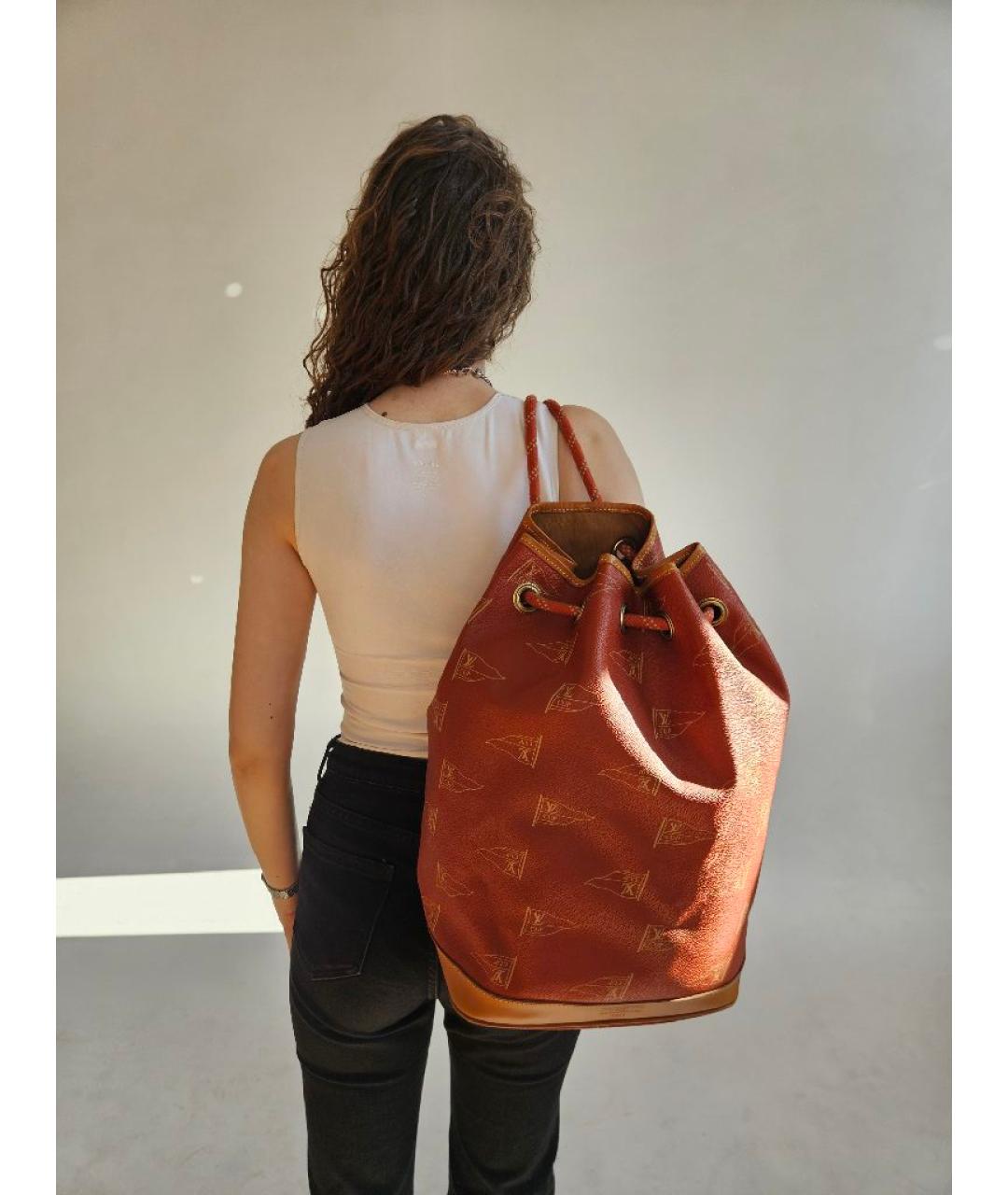 LOUIS VUITTON Красная сумка через плечо, фото 6