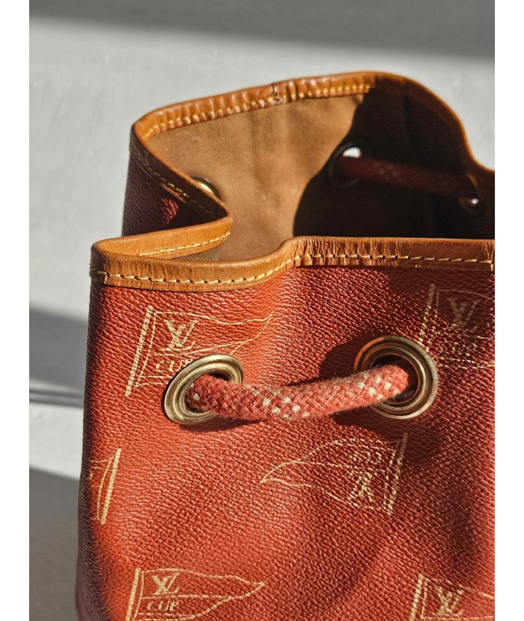 LOUIS VUITTON Красная сумка через плечо, фото 4