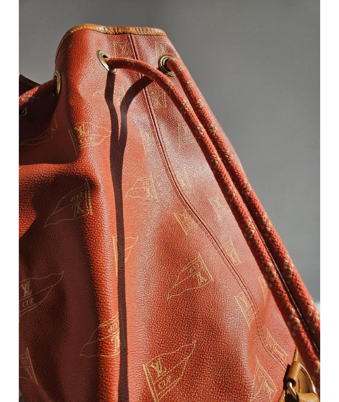 LOUIS VUITTON Красная сумка через плечо, фото 5