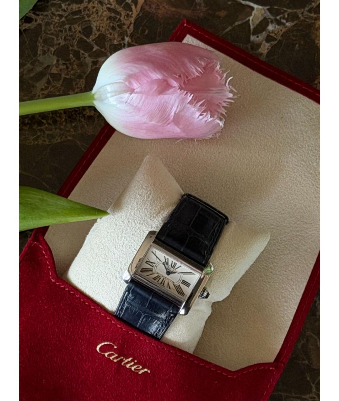 CARTIER Серебряные металлические часы, фото 3