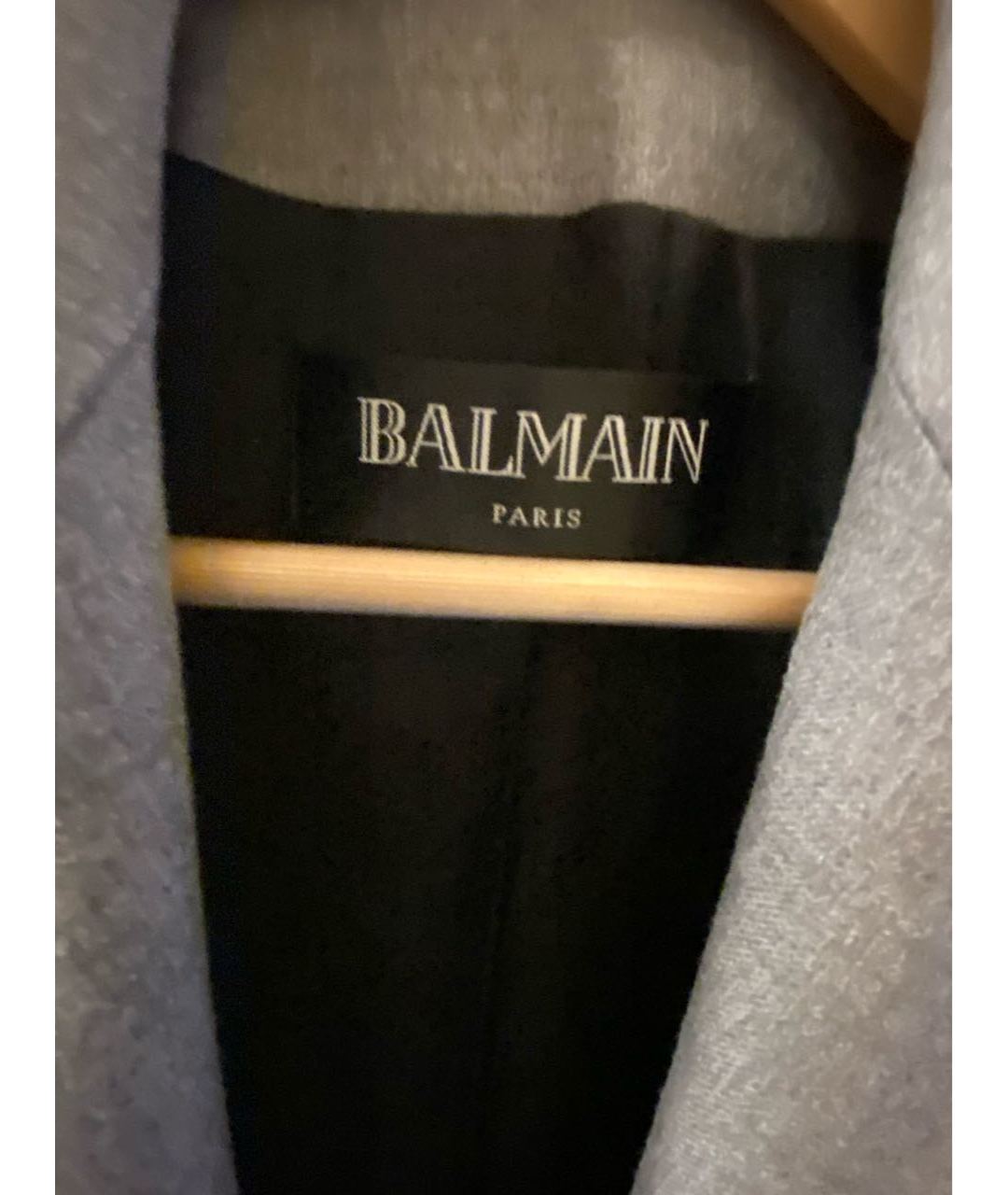 BALMAIN Серый шерстяной жакет/пиджак, фото 5