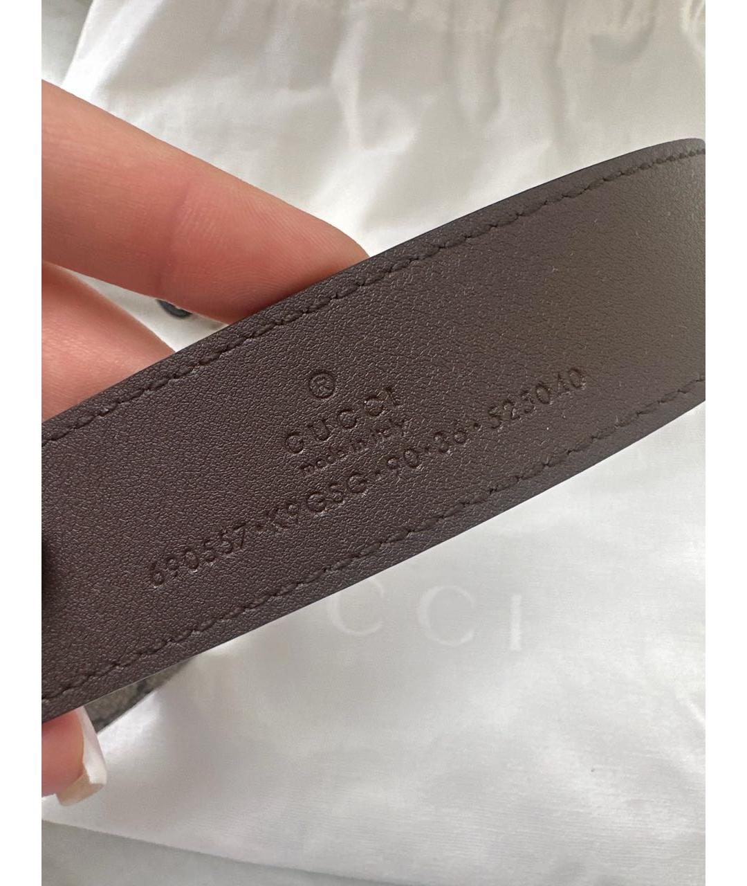 GUCCI Коричневый ремень, фото 3