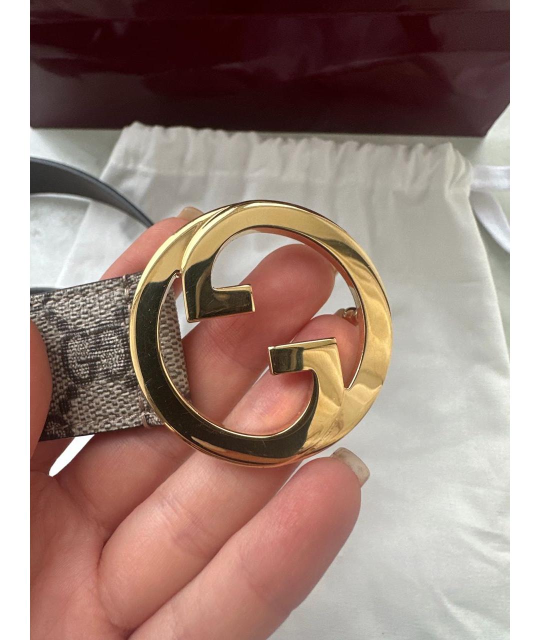 GUCCI Коричневый ремень, фото 2