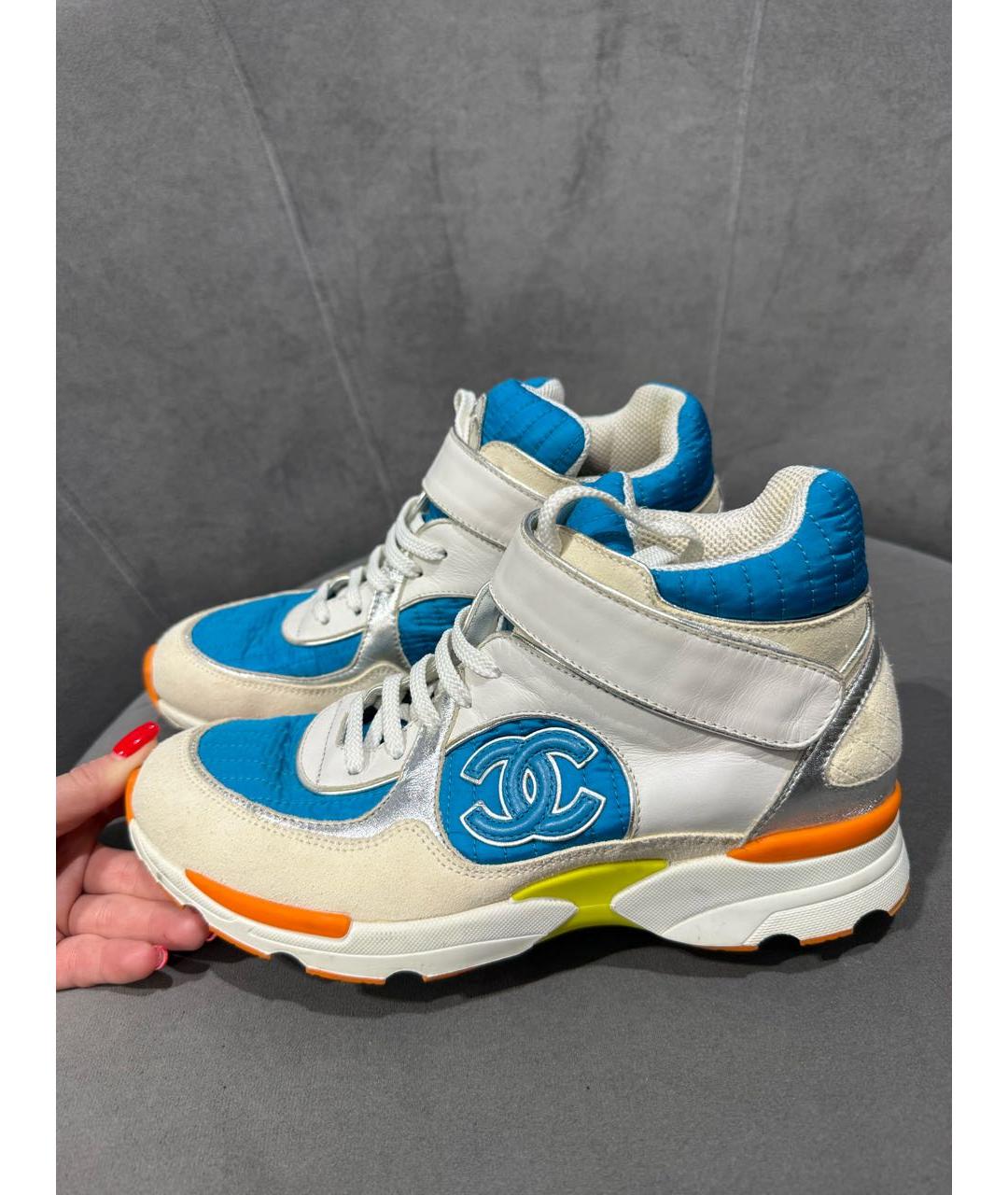 CHANEL Мульти кроссовки, фото 6
