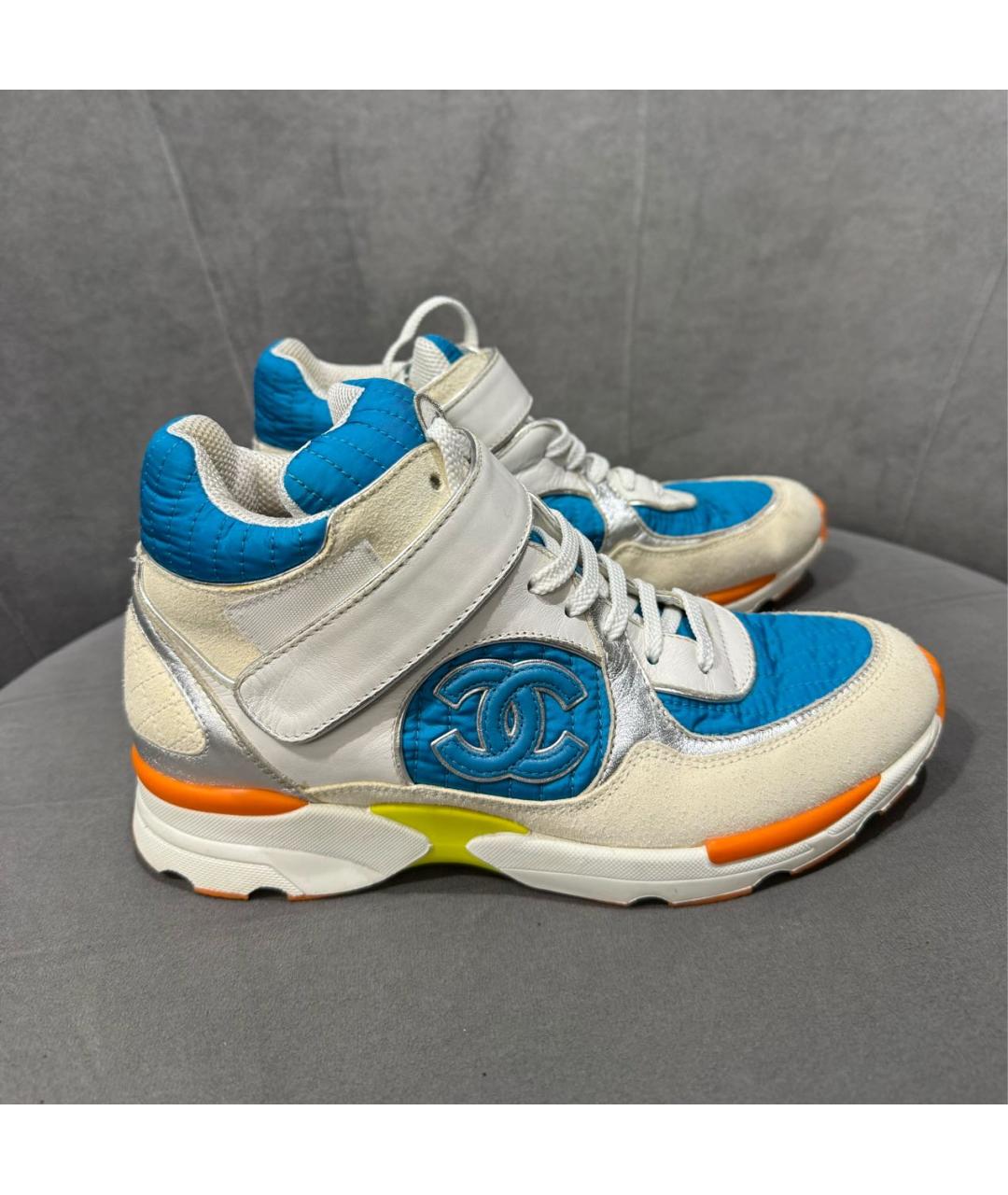 CHANEL Мульти кроссовки, фото 9