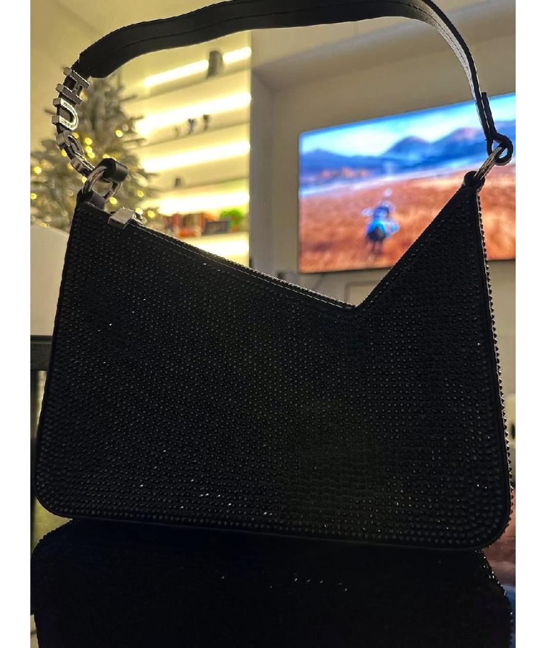 HUGO Черная сумка через плечо, фото 3