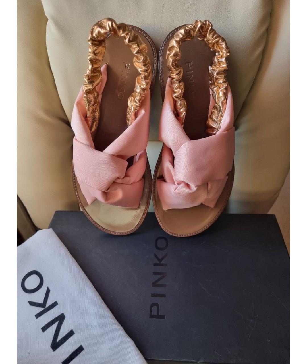 PINKO Коралловые босоножки, фото 6