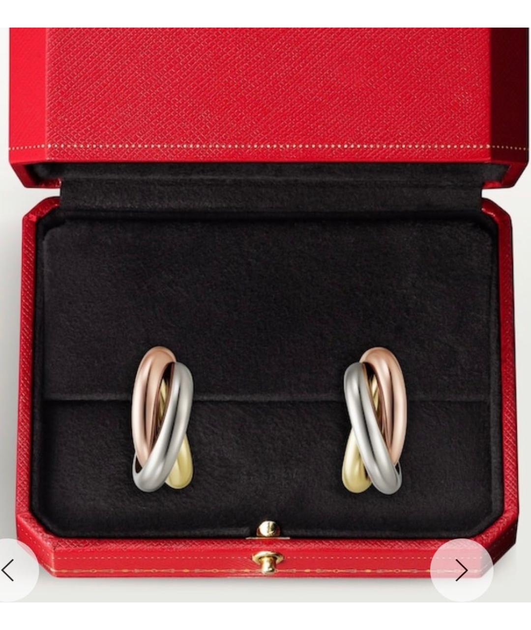 CARTIER Мульти серьги из желтого золота, фото 2