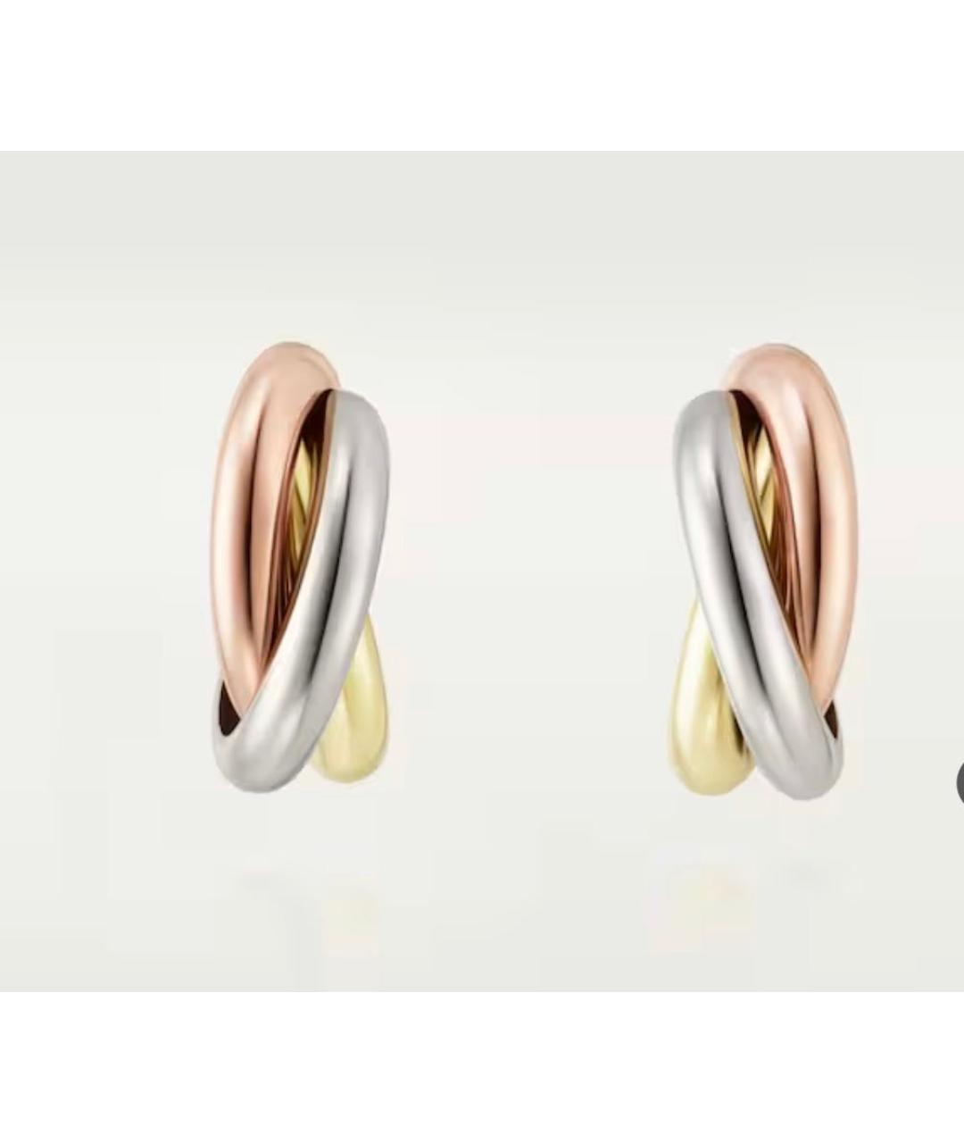 CARTIER Мульти серьги из желтого золота, фото 5