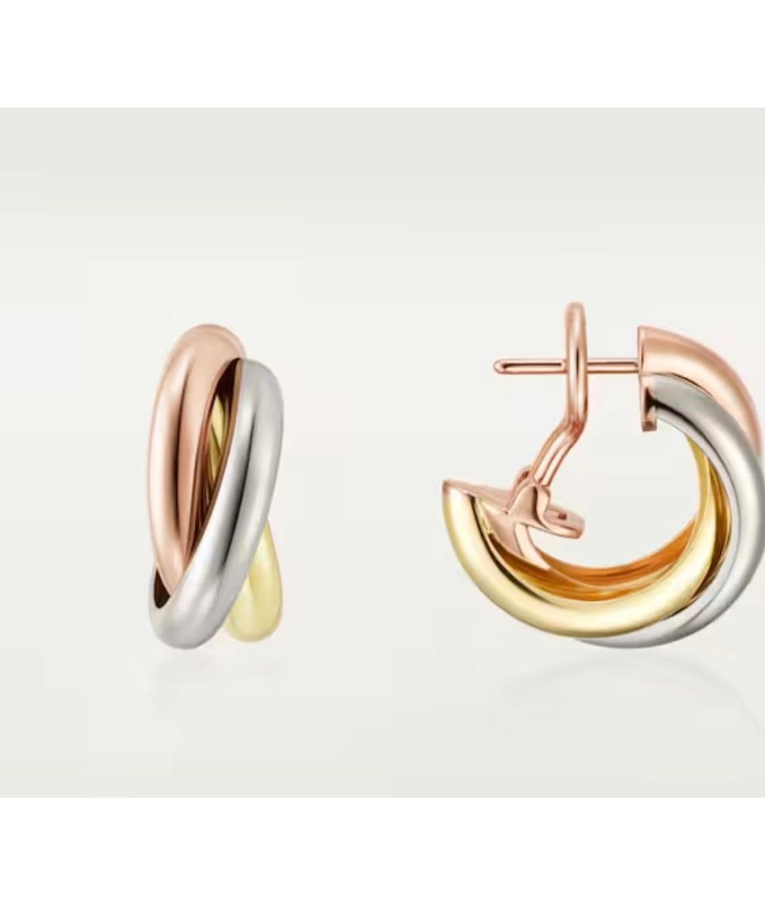 CARTIER Мульти серьги из желтого золота, фото 4