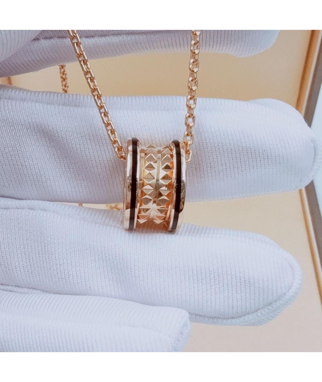 BVLGARI Розовое колье из розового золота, фото 3