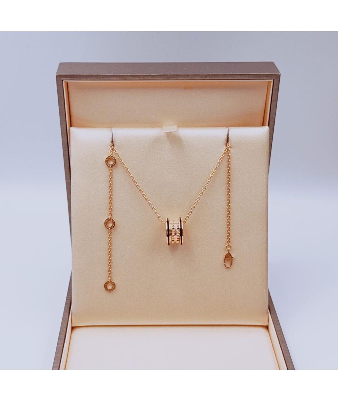 BVLGARI Розовое колье из розового золота, фото 6