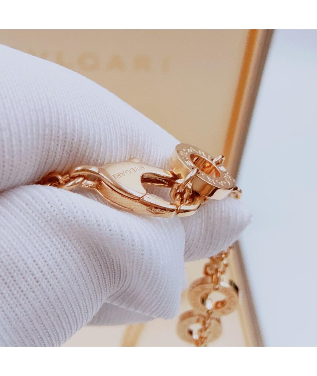 BVLGARI Розовое колье из розового золота, фото 5