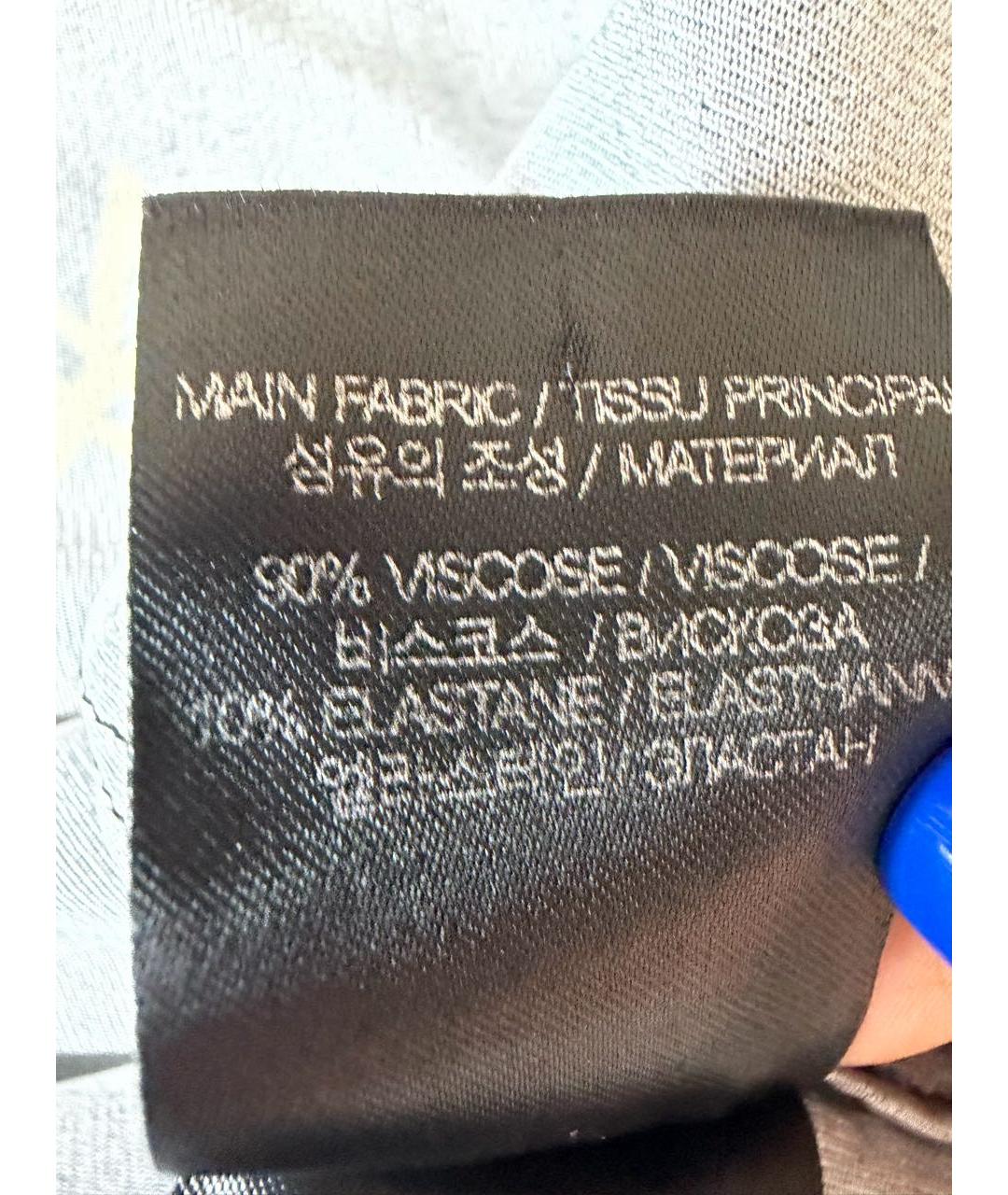 VETEMENTS Черная вискозная рубашка, фото 8