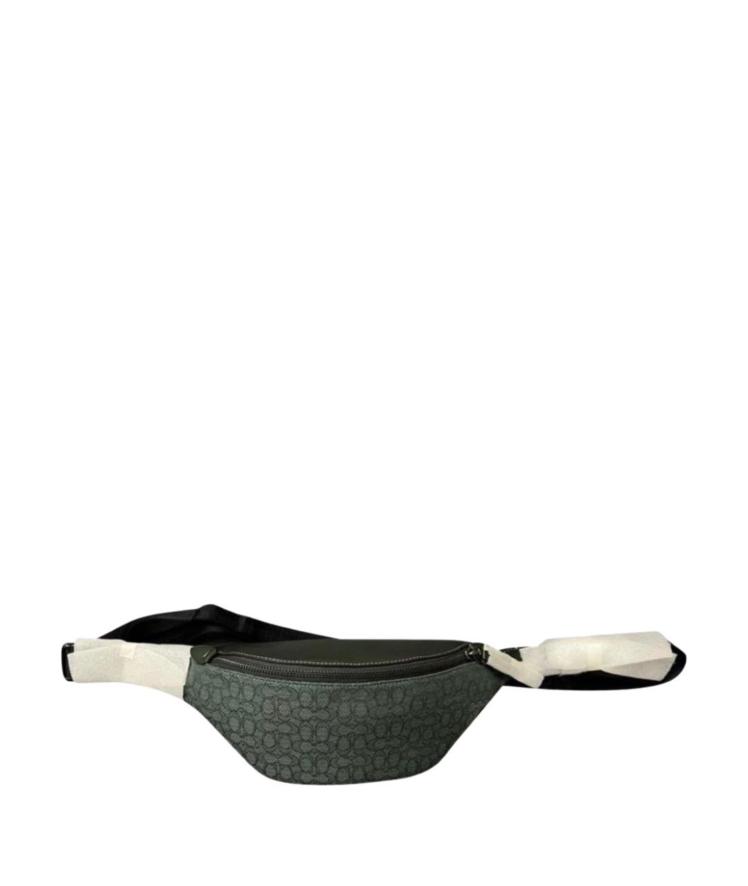 COACH Зеленая поясная сумка, фото 1