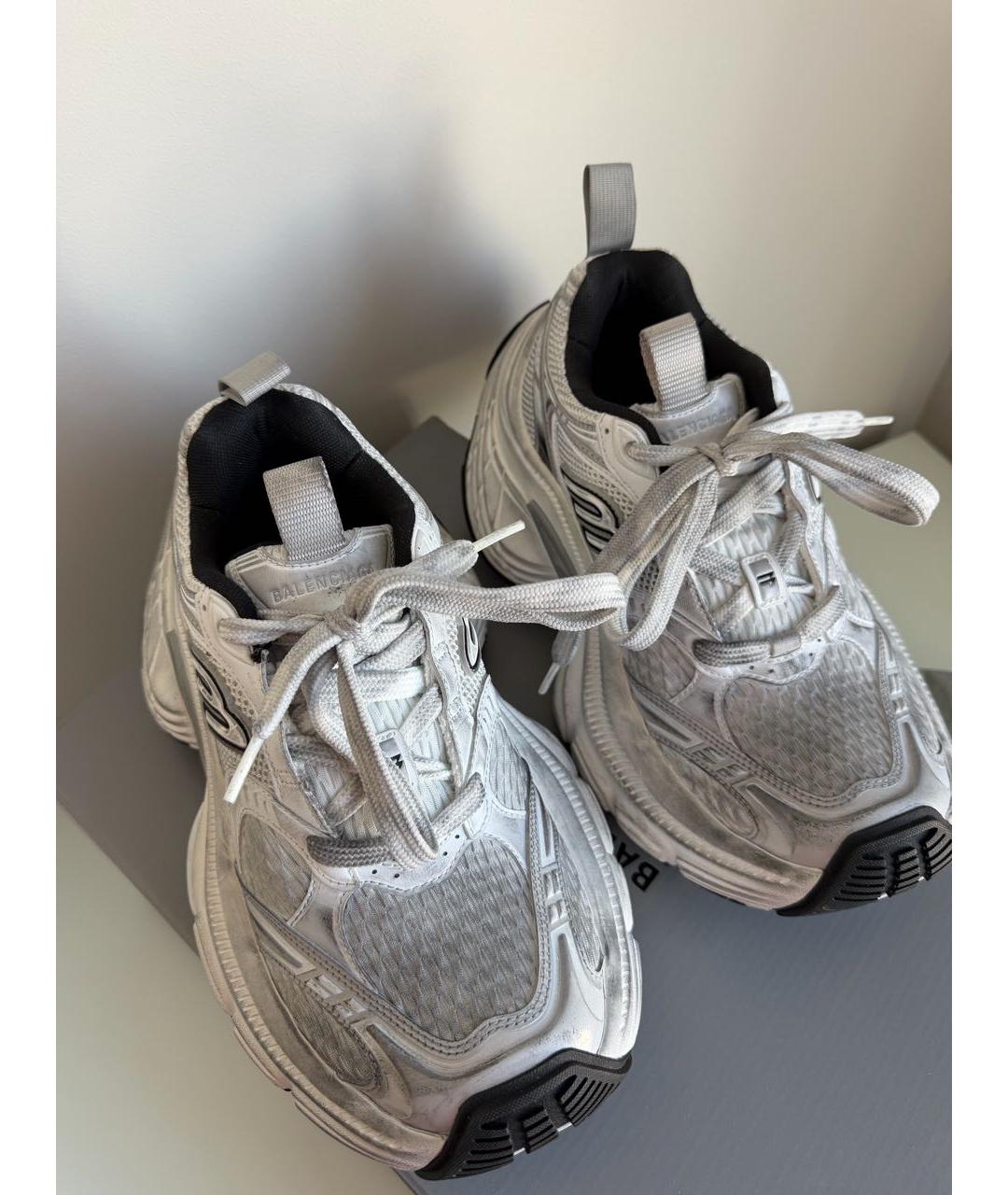 BALENCIAGA Белые кроссовки, фото 6