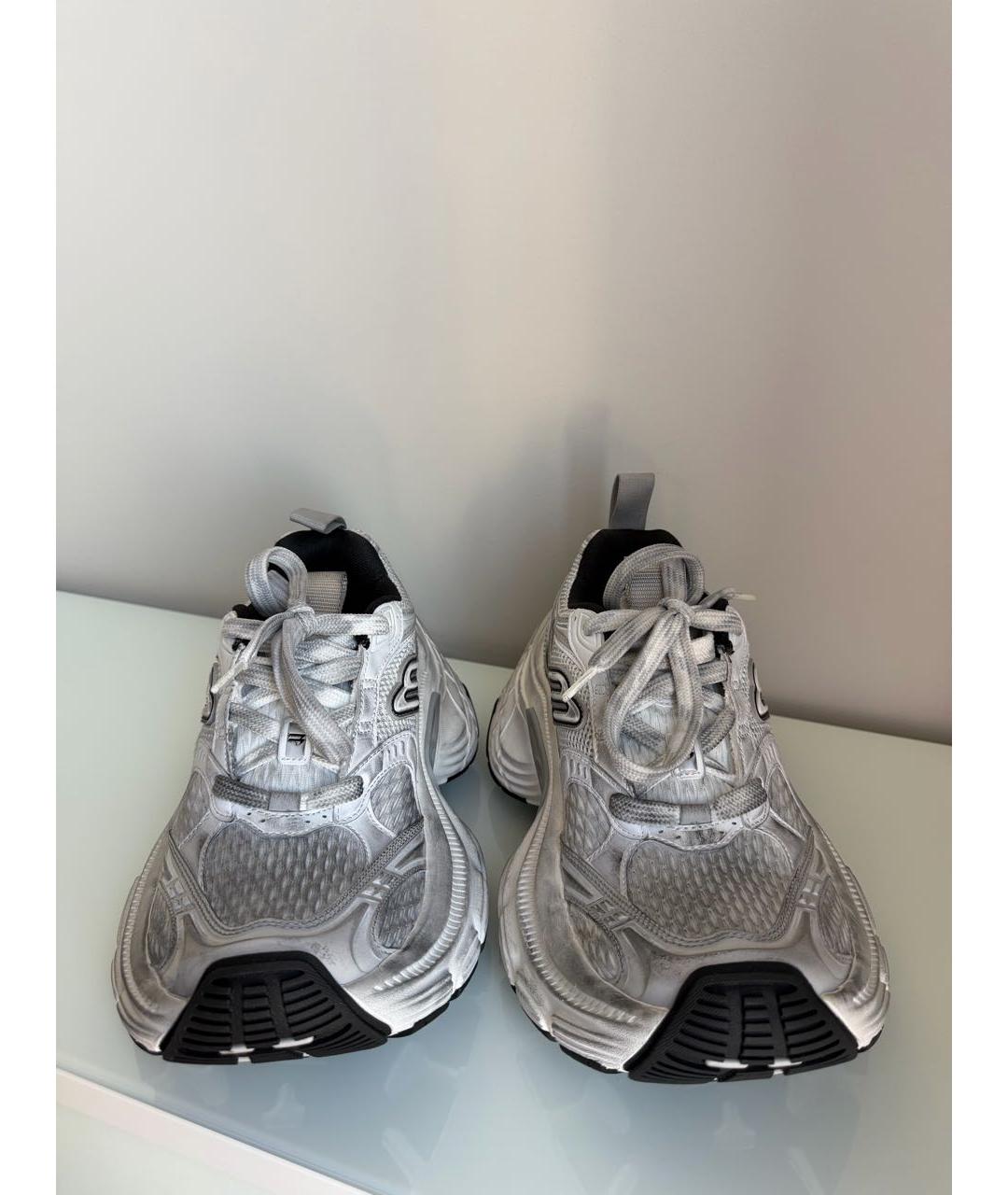 BALENCIAGA Белые кроссовки, фото 4