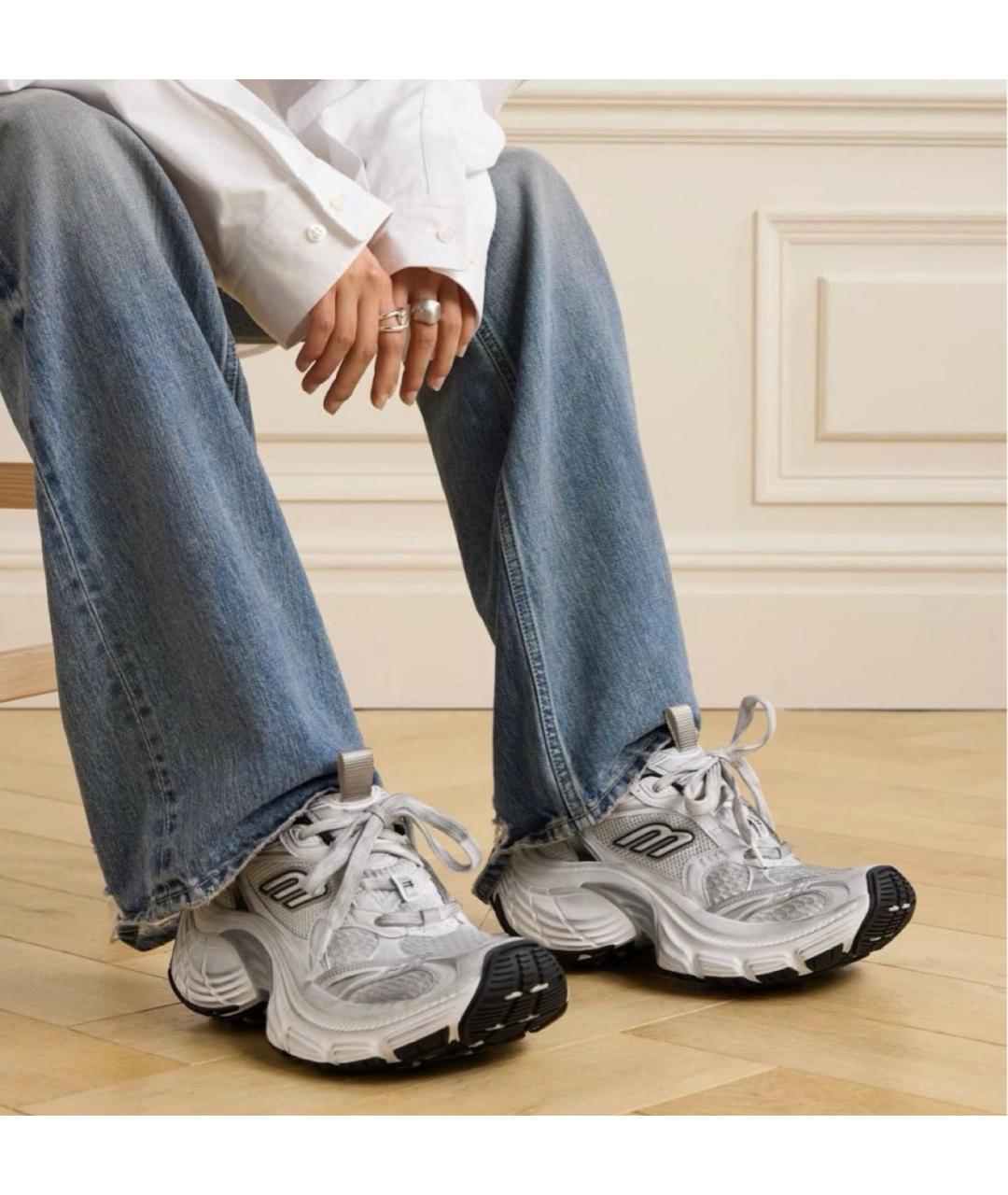 BALENCIAGA Белые кроссовки, фото 8