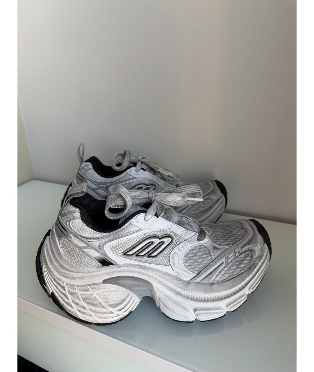 BALENCIAGA Белые кроссовки, фото 9