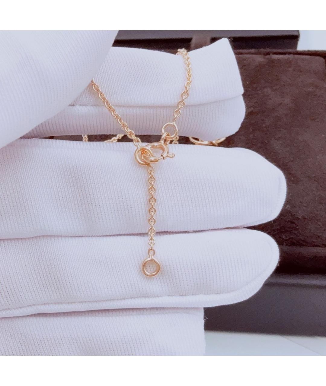 HERMES Розовое колье из розового золота, фото 6