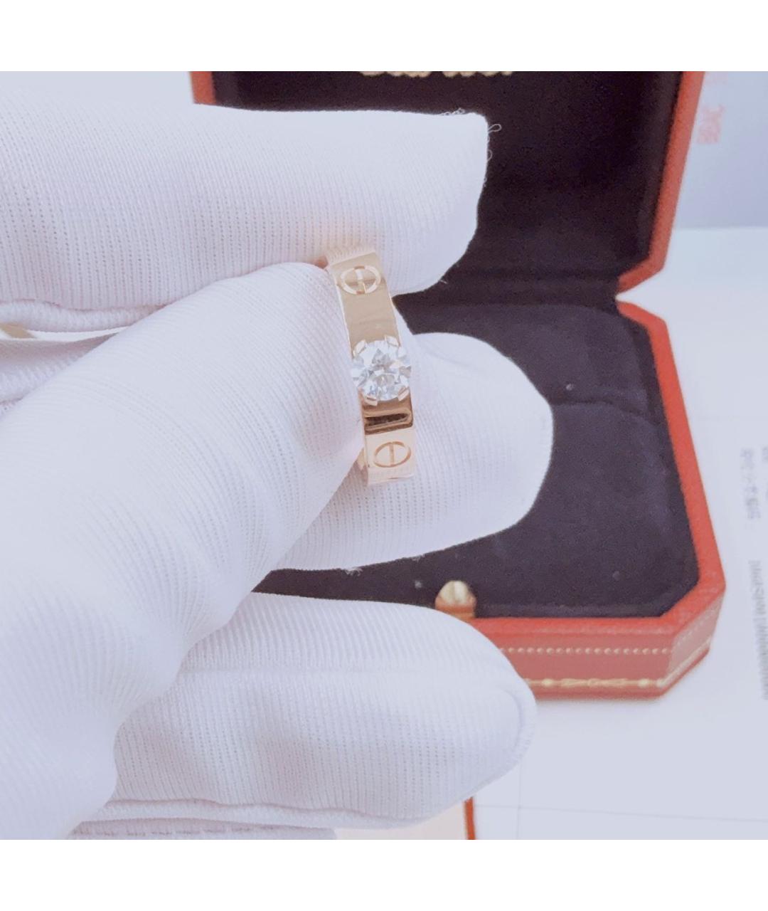 CARTIER Золотое кольцо из розового золота, фото 3