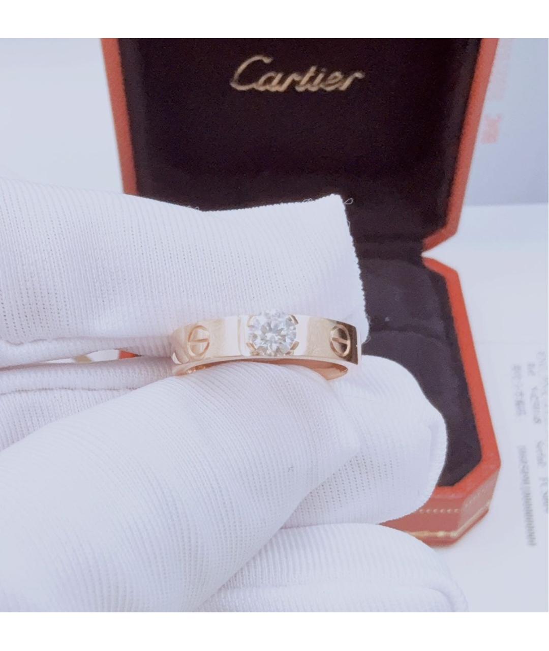CARTIER Золотое кольцо из розового золота, фото 7