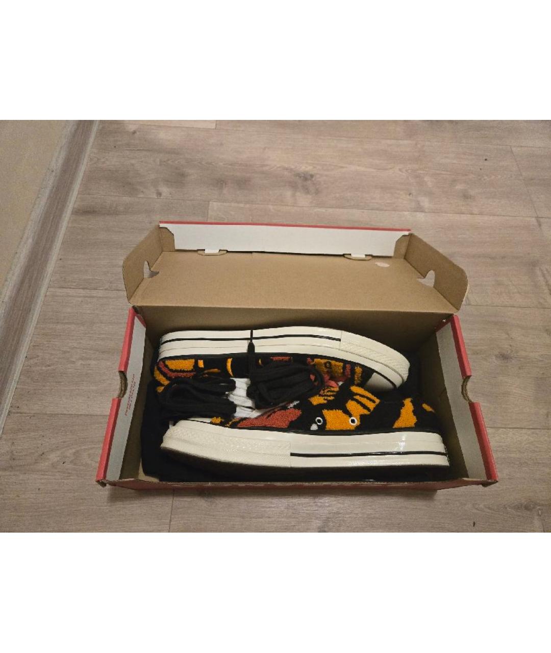 CONVERSE Мульти текстильные низкие кроссовки / кеды, фото 8