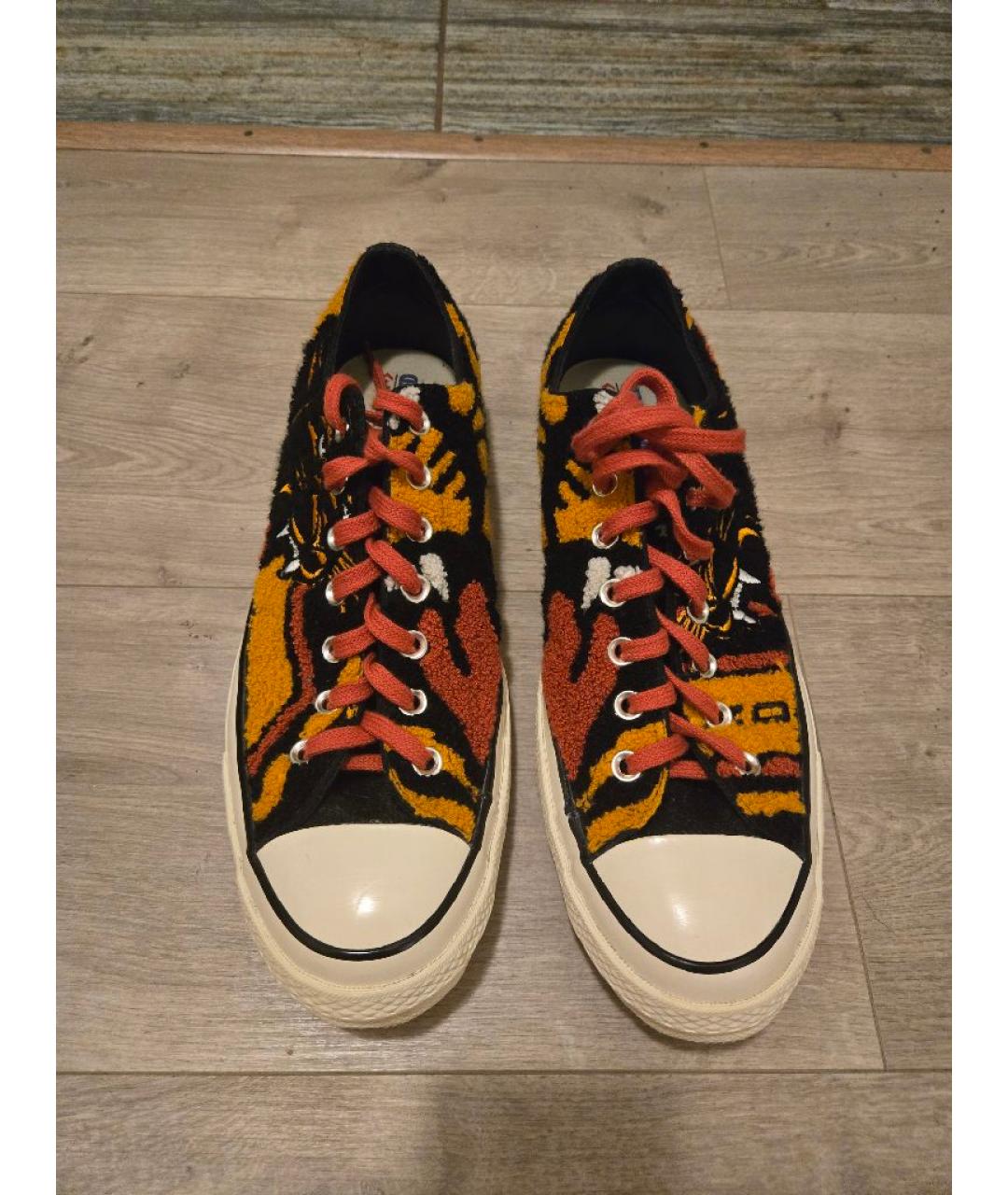 CONVERSE Мульти текстильные низкие кроссовки / кеды, фото 2