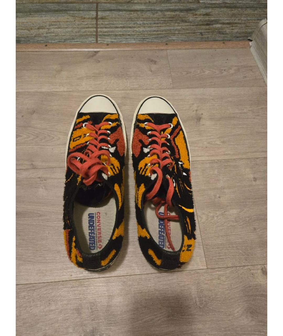 CONVERSE Мульти текстильные низкие кроссовки / кеды, фото 3