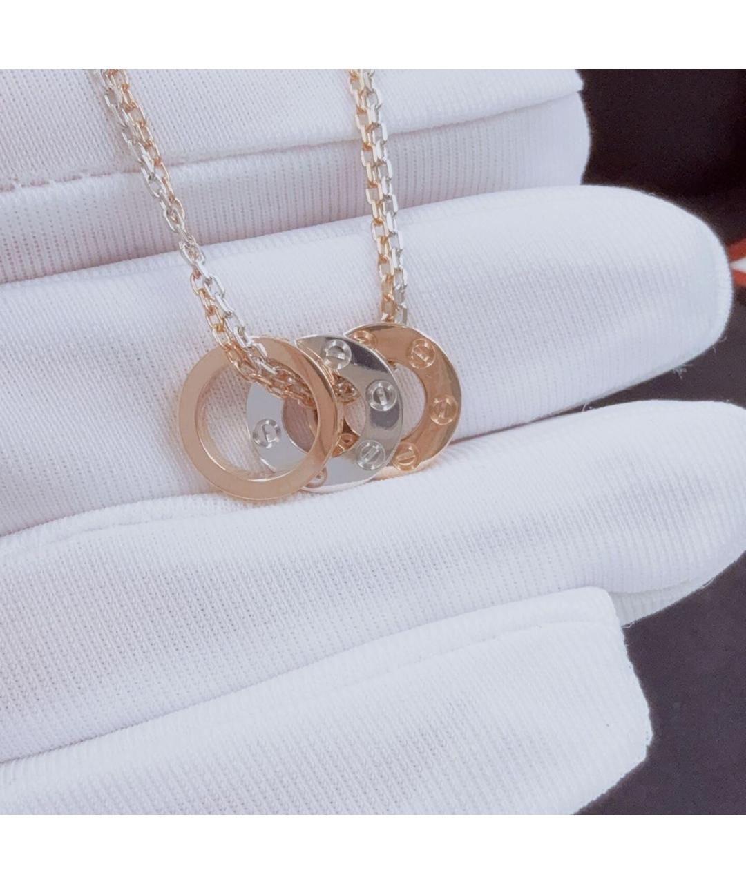 CARTIER Мульти колье из розового золота, фото 2