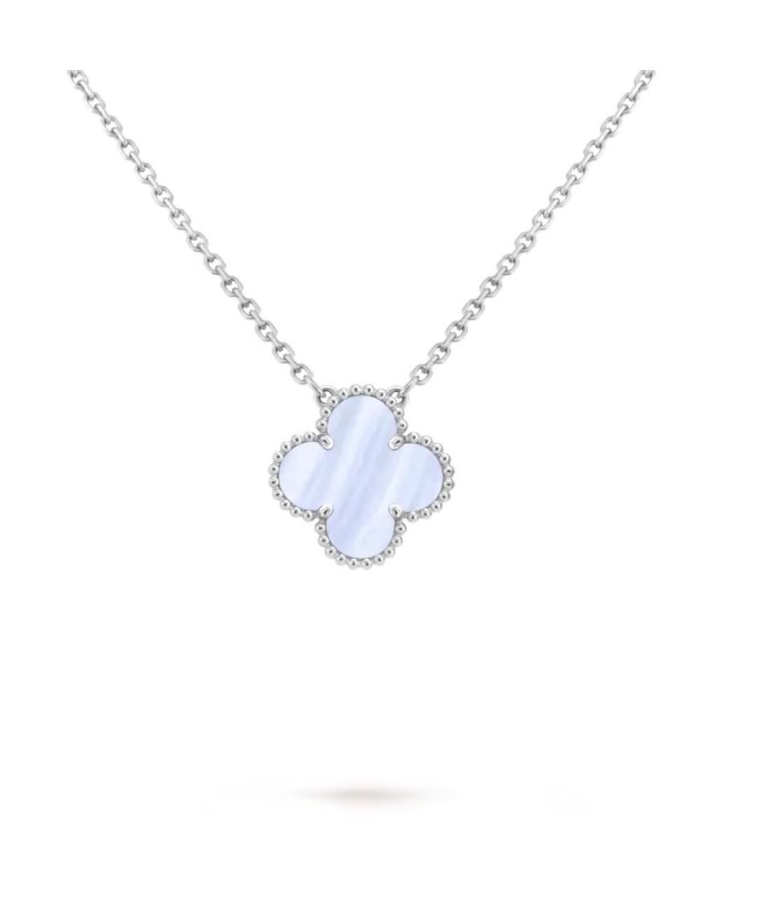VAN CLEEF & ARPELS Фиолетовое колье из белого золота, фото 5