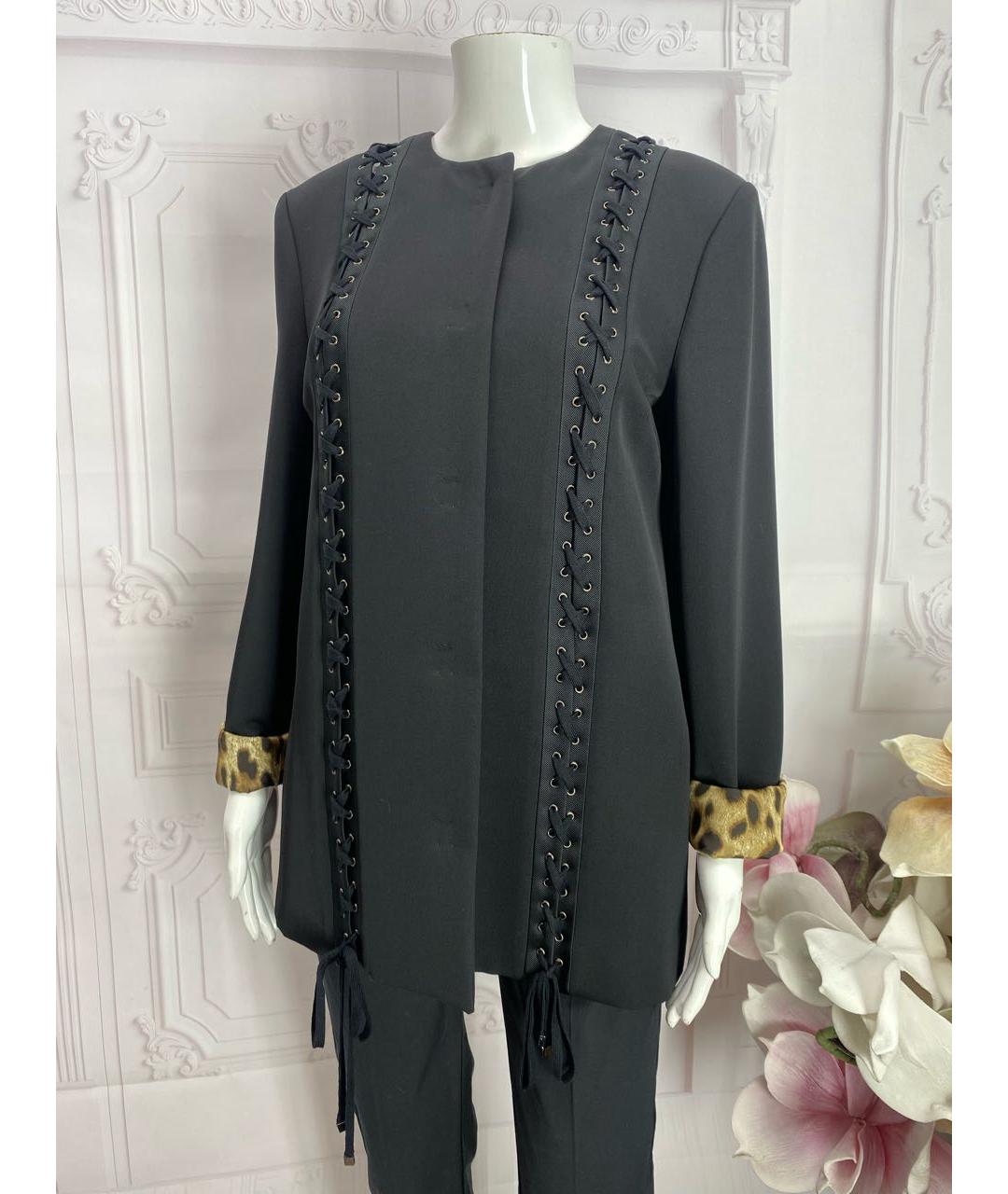 DOLCE&GABBANA Черный шерстяной жакет/пиджак, фото 4