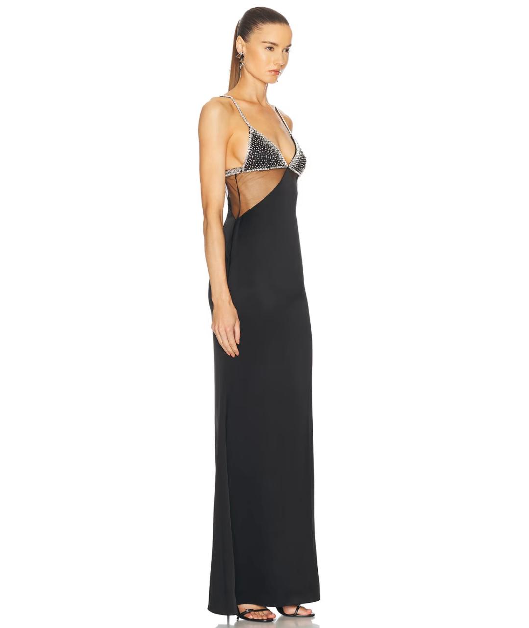 DAVID KOMA Черное коктейльное платье, фото 5