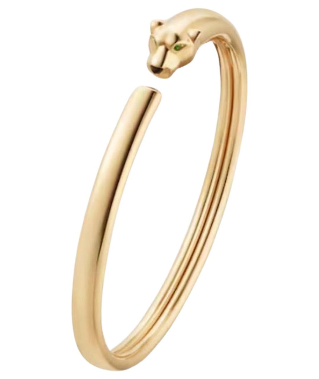 CARTIER Желтый браслет из желтого золота, фото 1