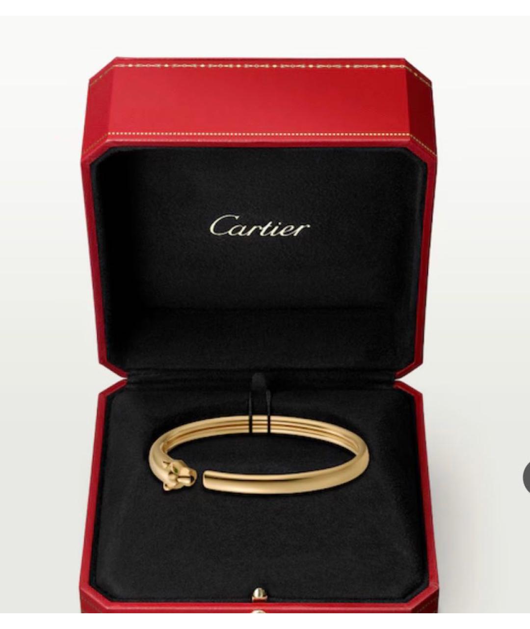 CARTIER Желтый браслет из желтого золота, фото 2