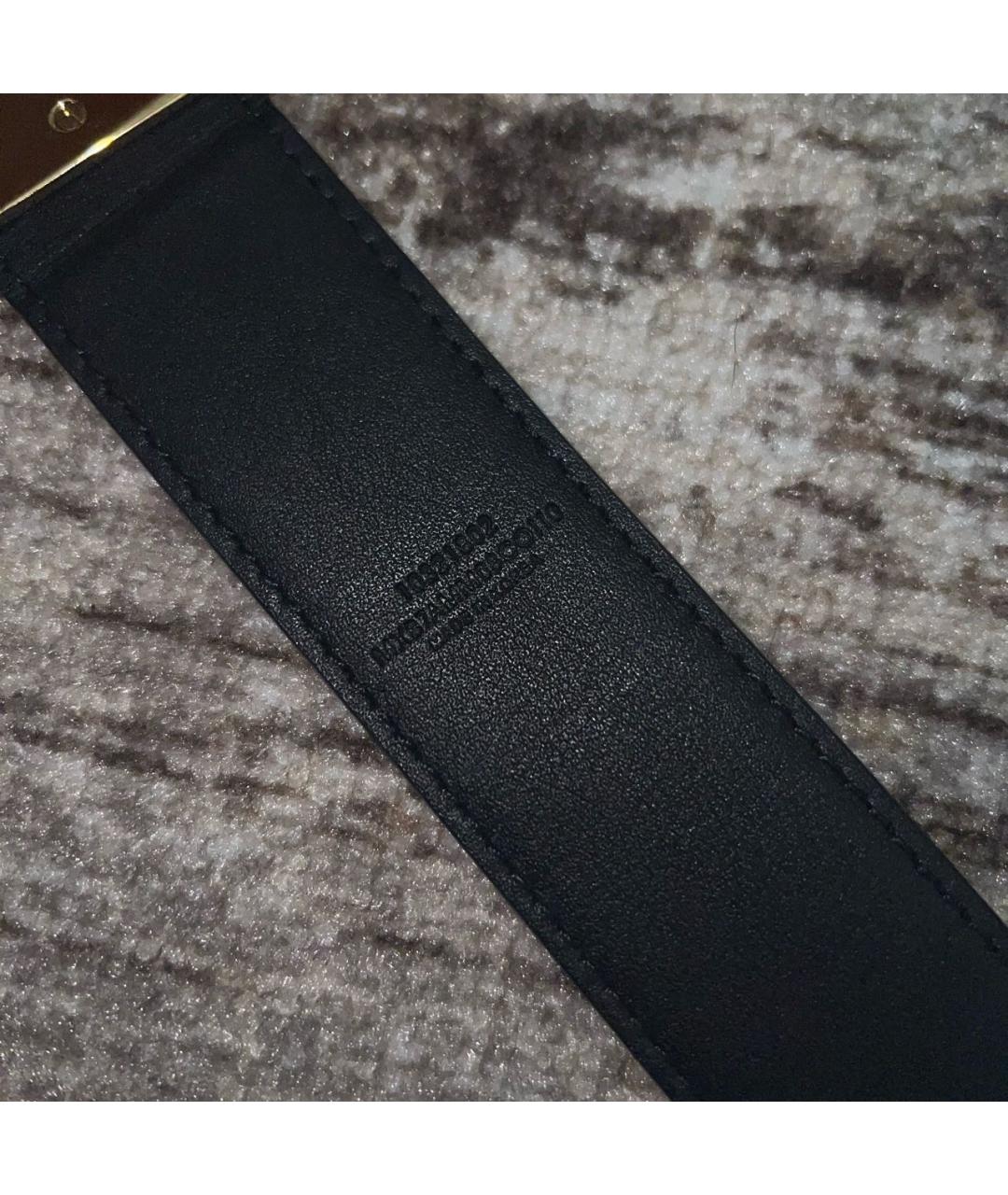 MCM Оранжевый кожаный ремень, фото 3