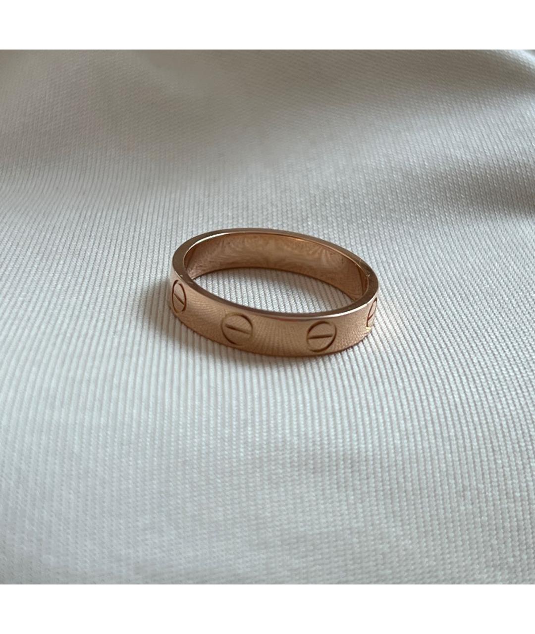 CARTIER Золотое кольцо из розового золота, фото 8