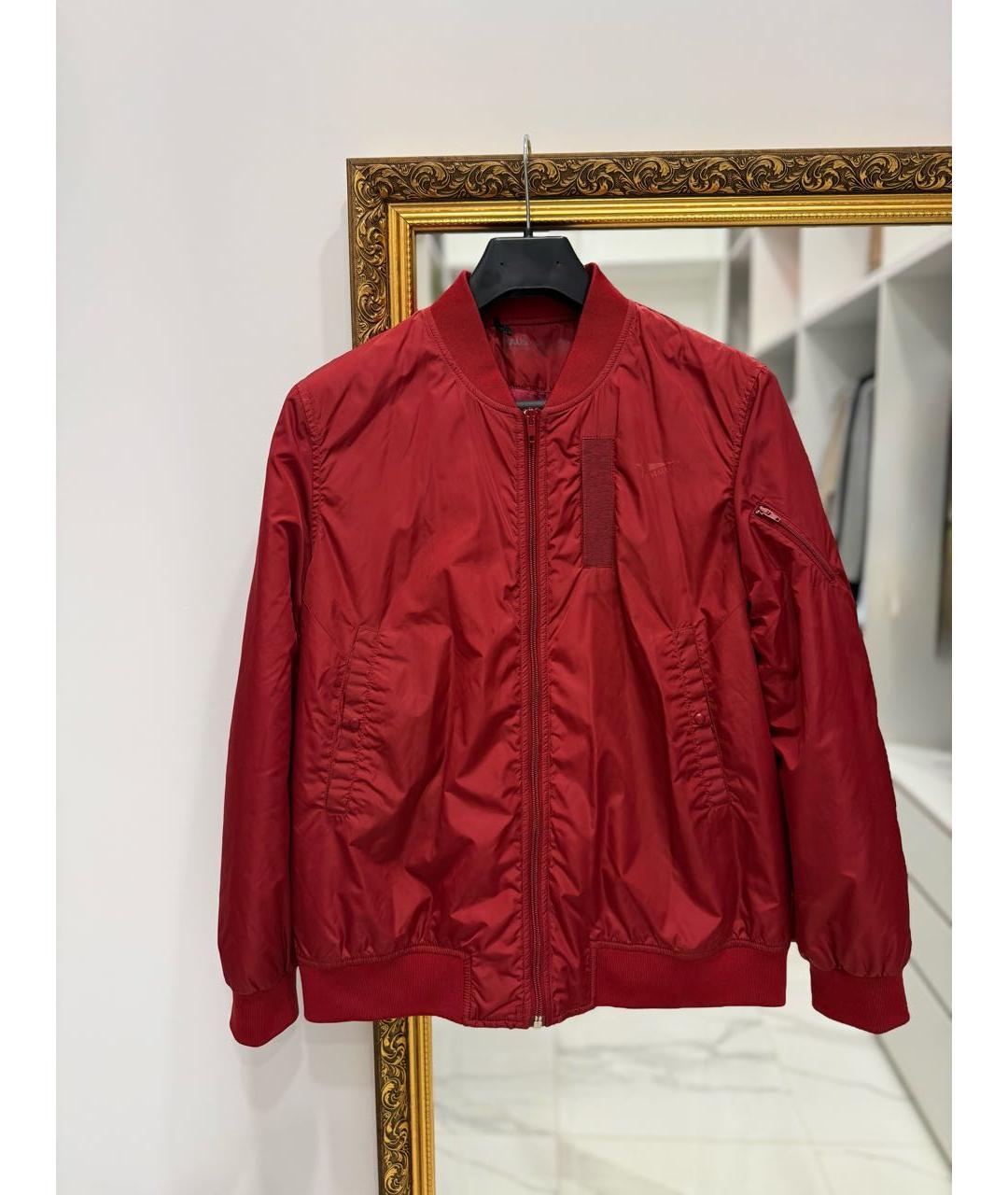 GOLDEN GOOSE DELUXE BRAND Бордовая куртка, фото 9