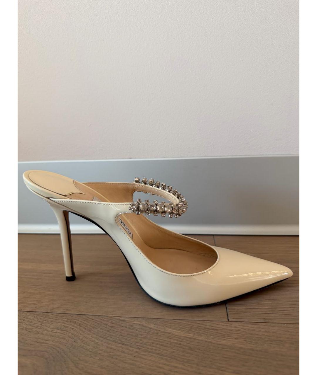 JIMMY CHOO Мюли из лакированной кожи, фото 9