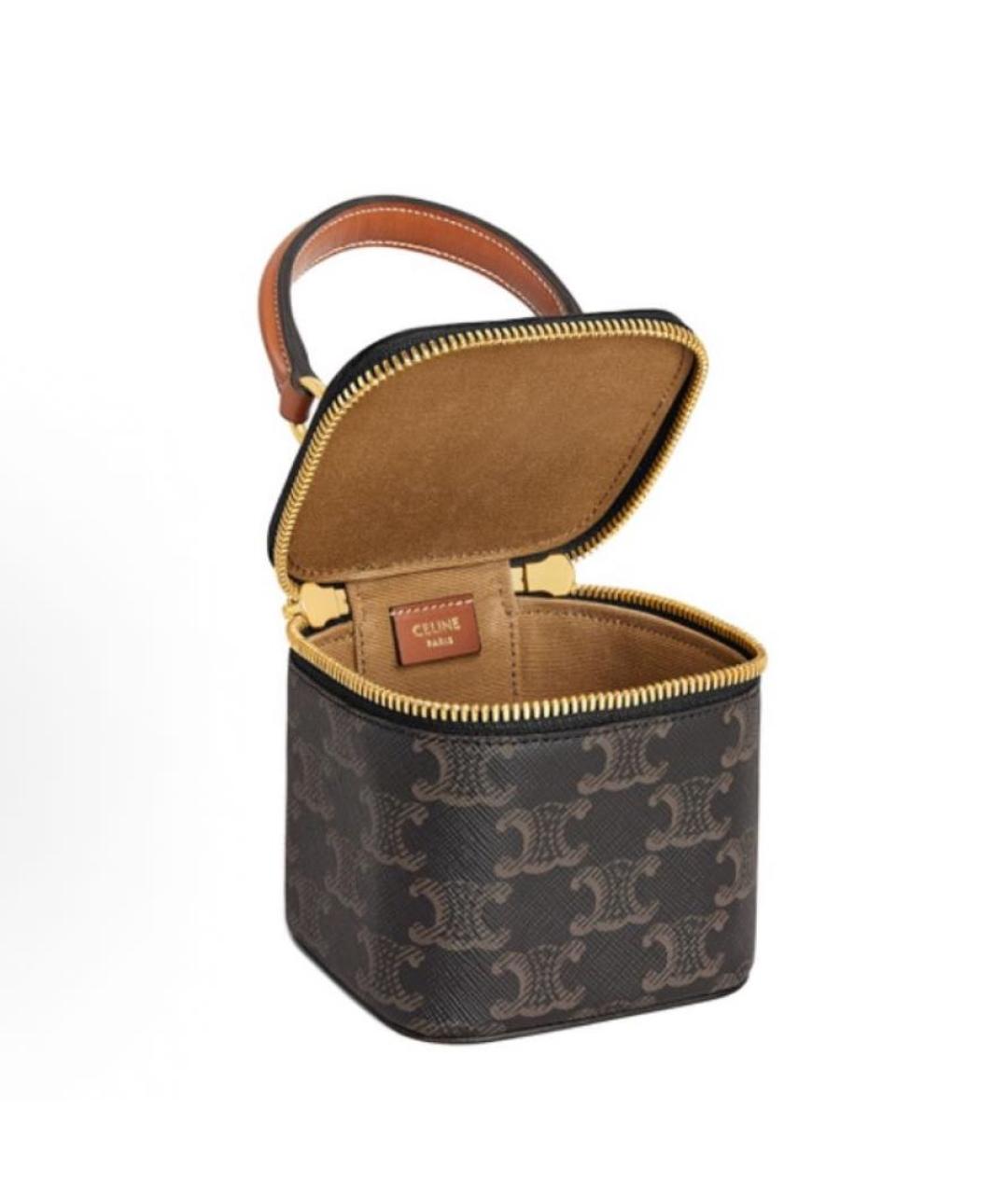 CELINE Коричневая сумка через плечо, фото 2