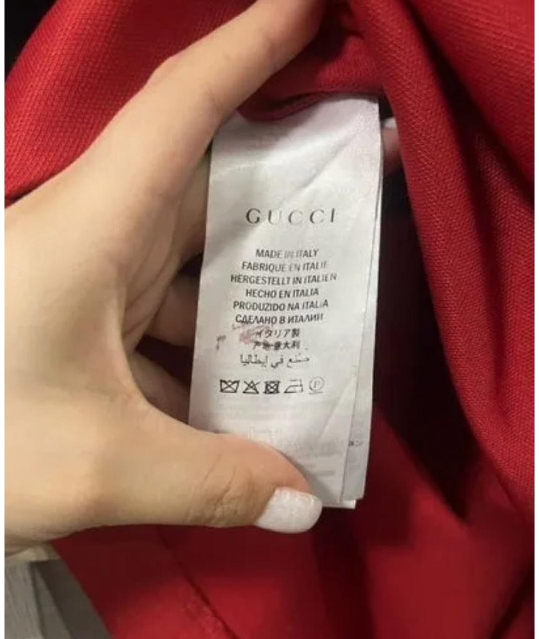 GUCCI Мульти повседневное платье, фото 4