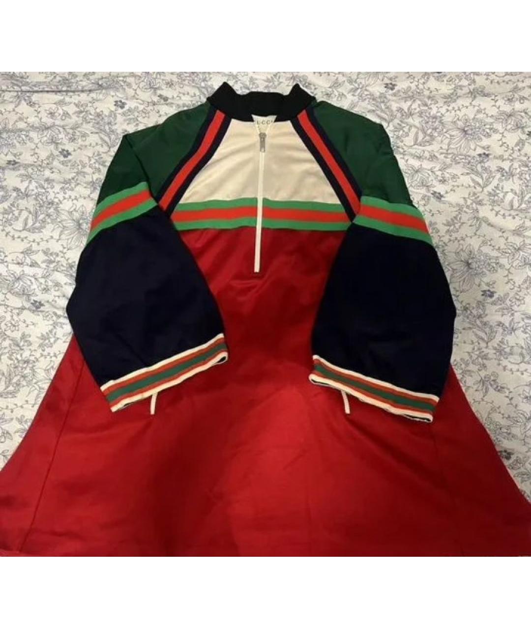 GUCCI Мульти повседневное платье, фото 2