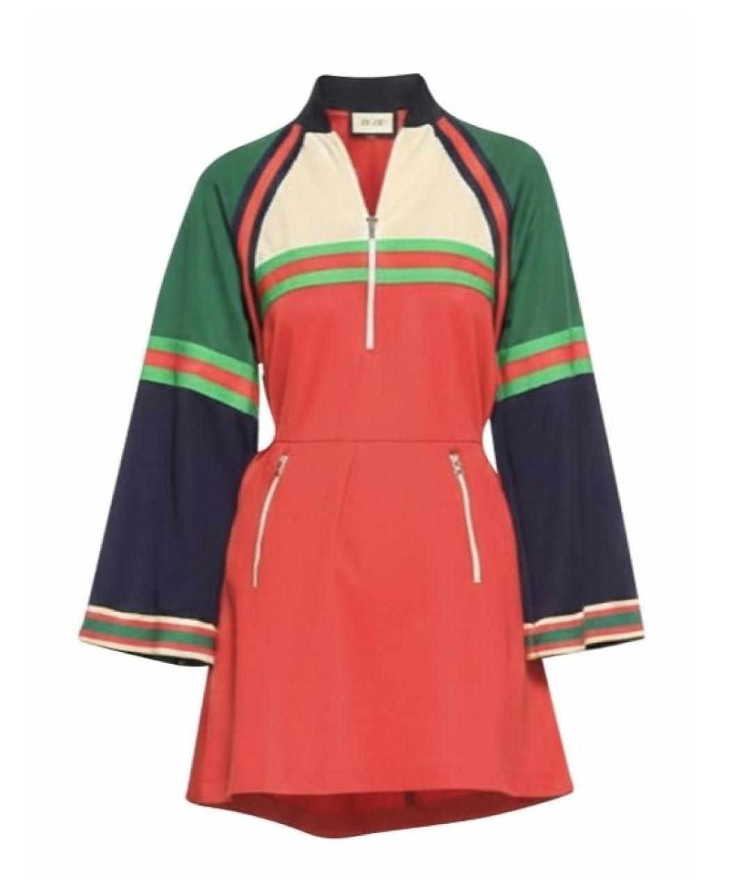 GUCCI Мульти повседневное платье, фото 8