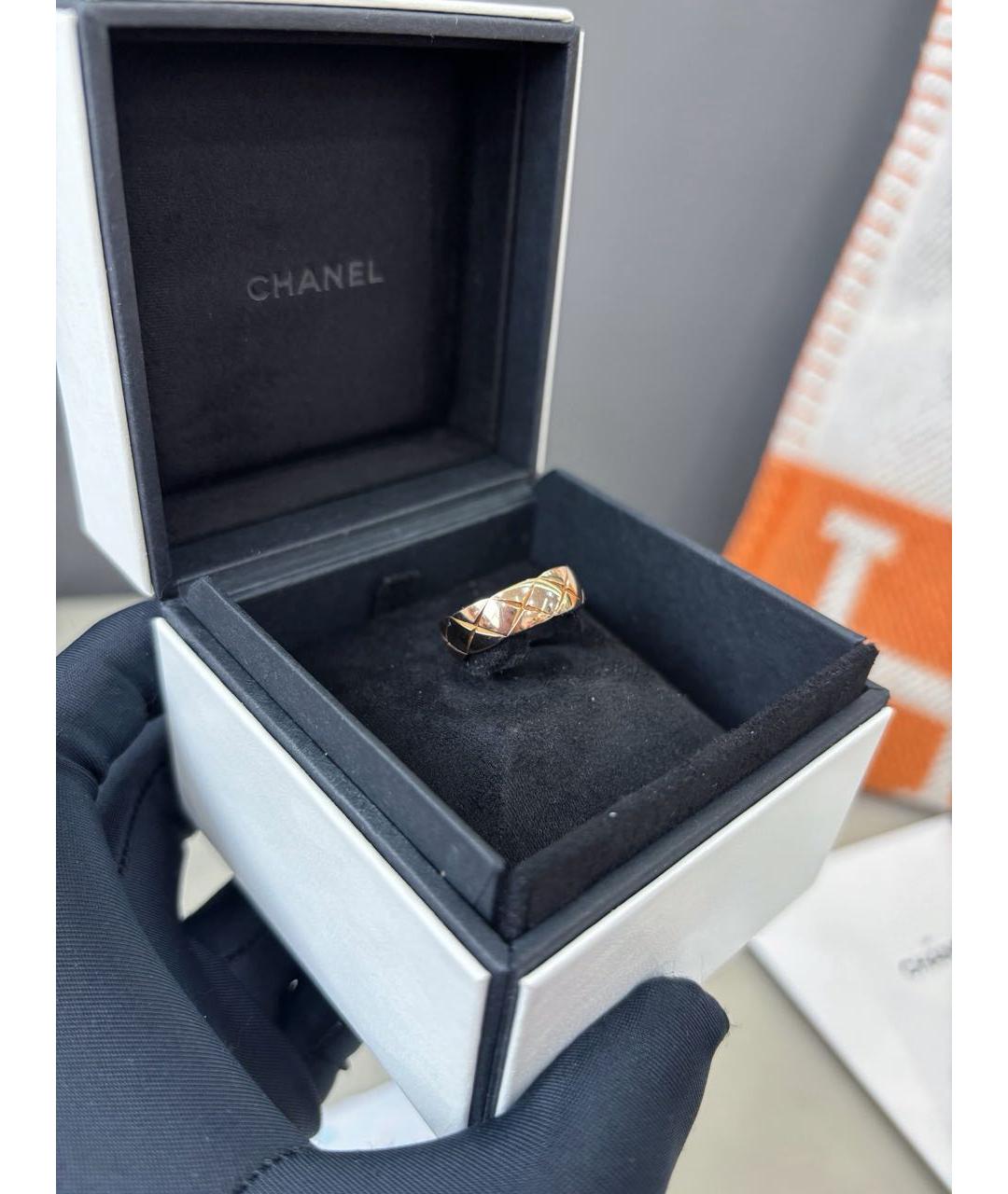 CHANEL Золотое кольцо из розового золота, фото 7