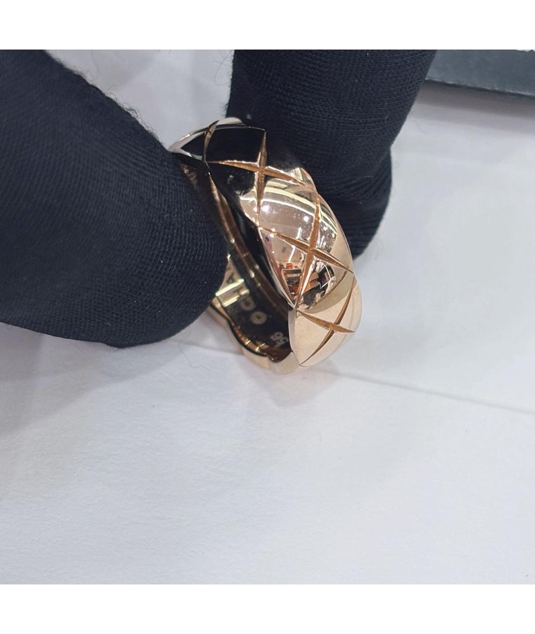 CHANEL Золотое кольцо из розового золота, фото 5