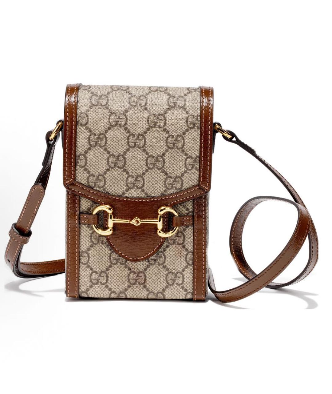 GUCCI Коричневая сумка через плечо, фото 7