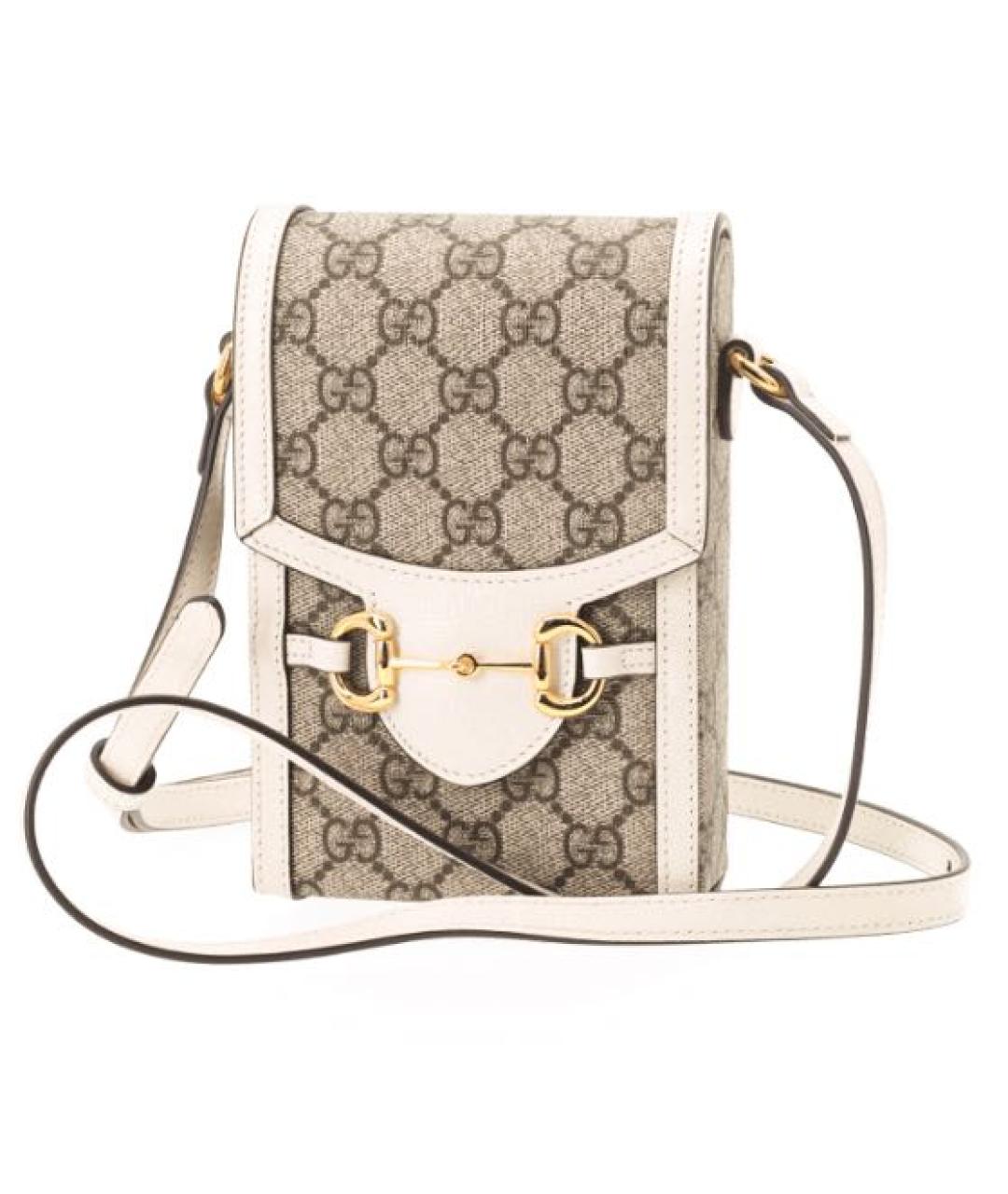 GUCCI Белая сумка через плечо, фото 6