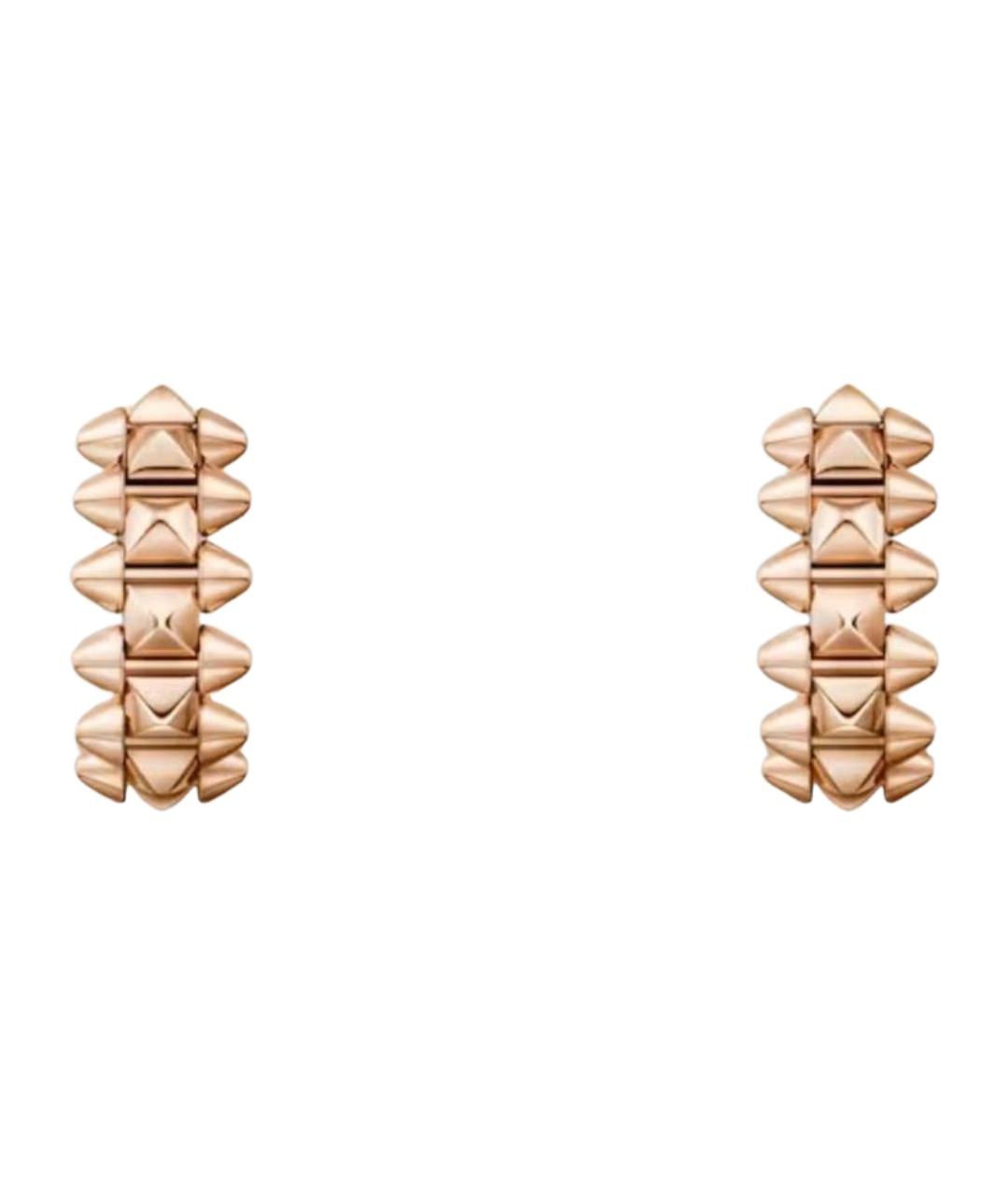 CARTIER Золотые серьги из розового золота, фото 1