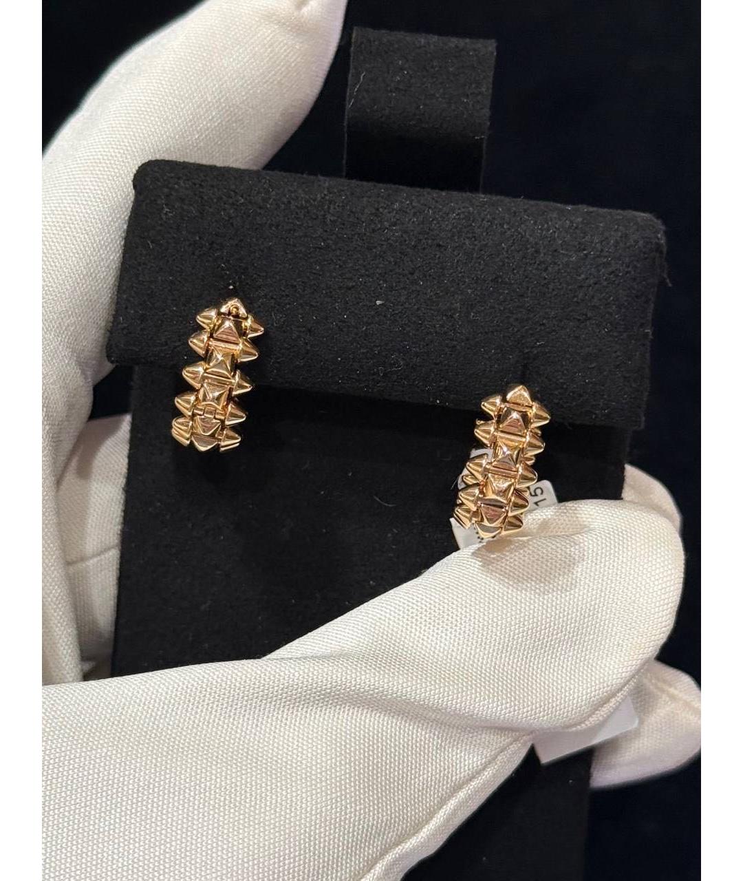 CARTIER Золотые серьги из розового золота, фото 4