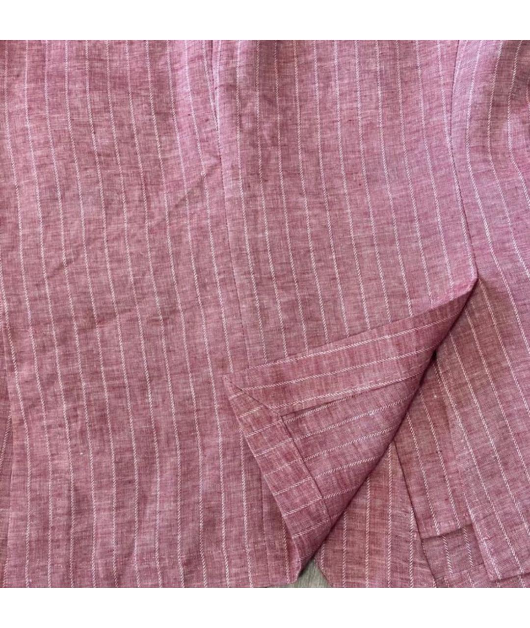 HUGO BOSS Розовый льняной пиджак, фото 6